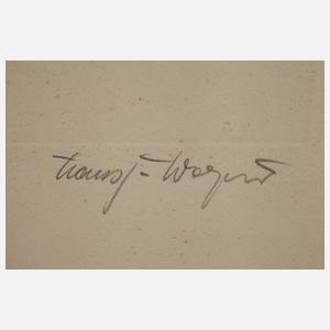 Hans Jörg Wagner, Zwei Wildpferde