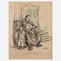 Prof. Heinrich Zille, ”Hunger”111