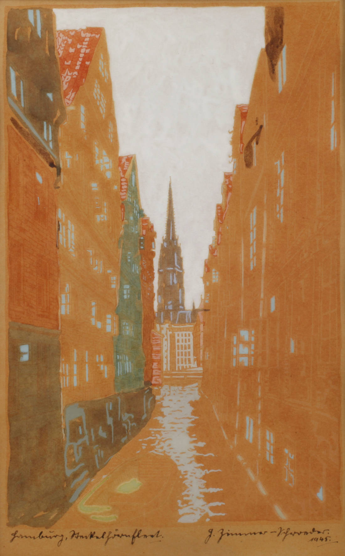 Gustav Zimmer-Schröder, ”Hamburg, Steckelhörnfleet”