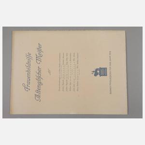 ”Frauenbildnisse altenglischer Meister”