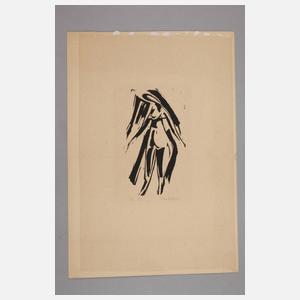 Expressiver Damenakt