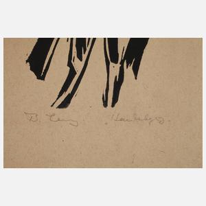 Expressiver Damenakt