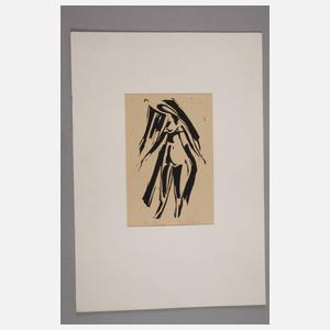 Expressiver Damenakt