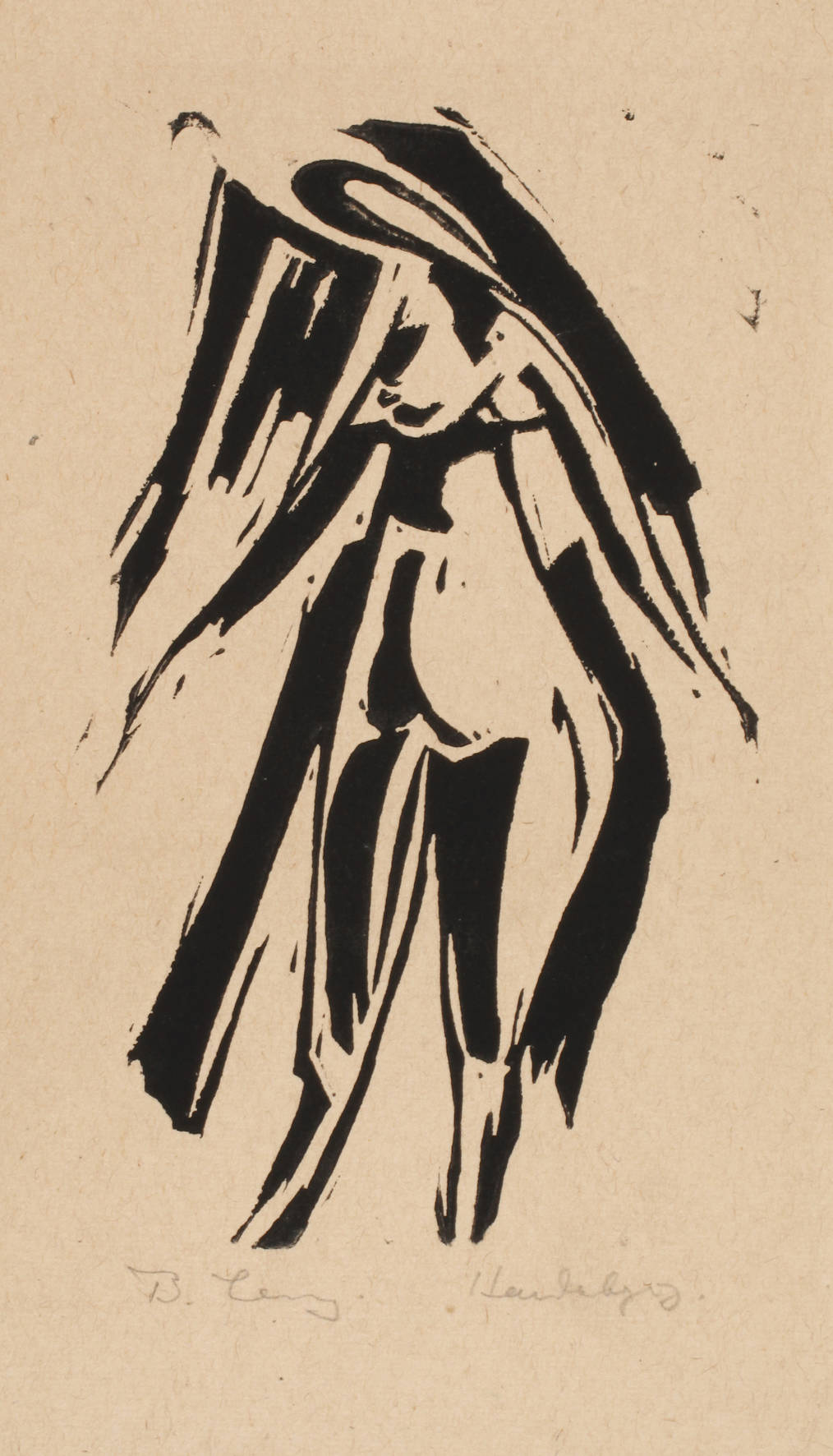 Expressiver Damenakt