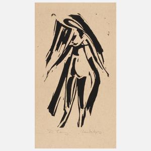 Expressiver Damenakt