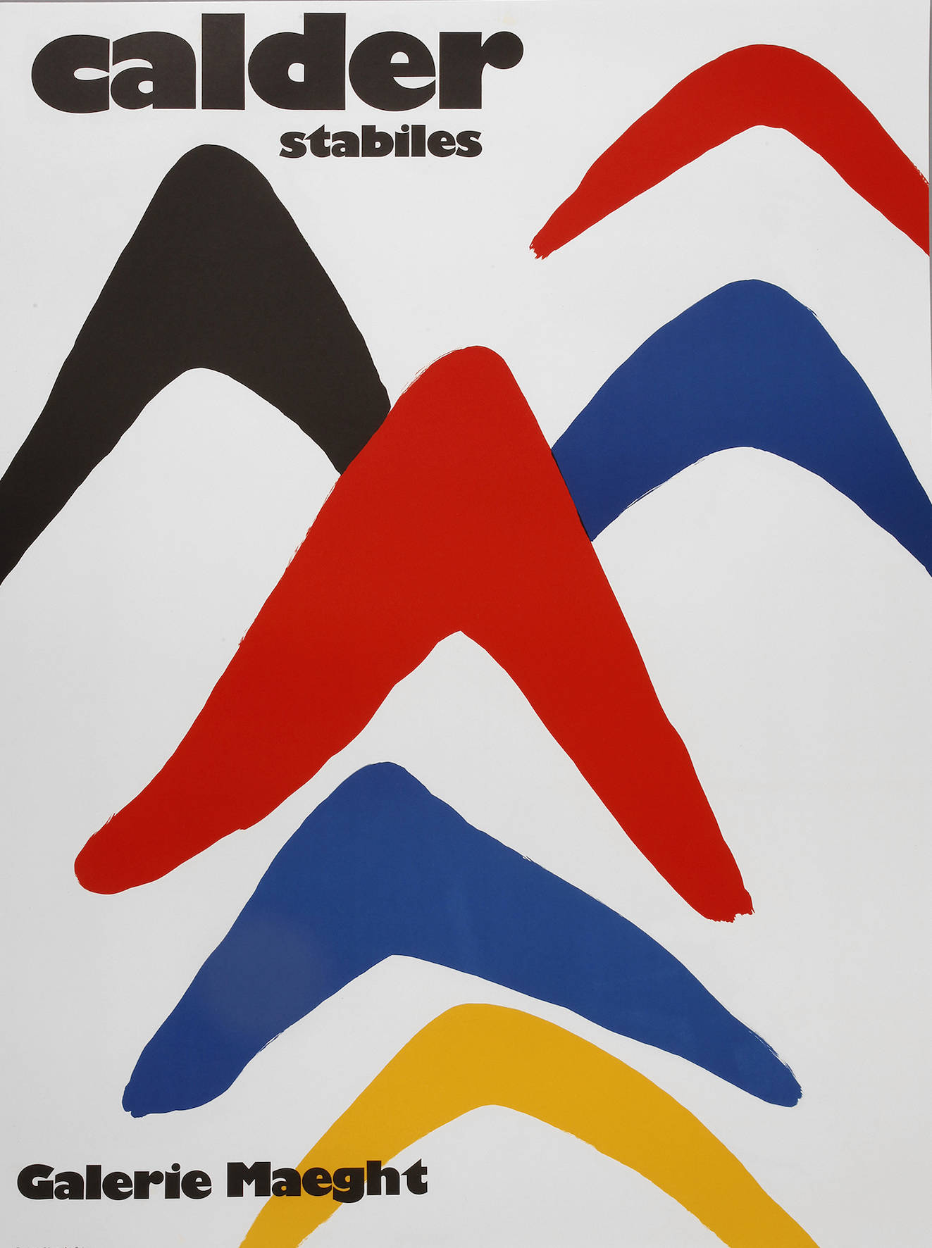 Alexander Calder, Künstlerplakat