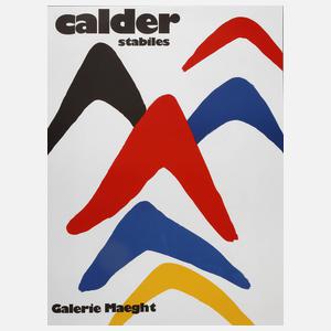 Alexander Calder, Künstlerplakat