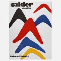 Alexander Calder, Künstlerplakat111