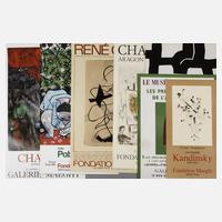 Konvolut Ausstellungsplakate111