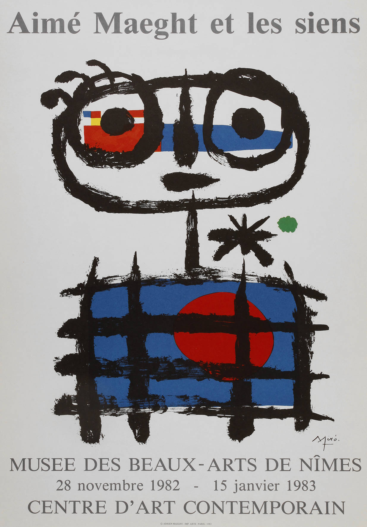 Joan Miró, ”Aimé Maeght et les siens”