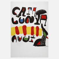 Joan Miró, Künstlerplakat ”Catalunya Avui”111