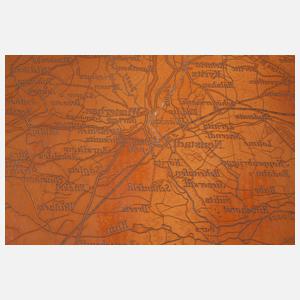 Druckplatte für Karte Brandenburg