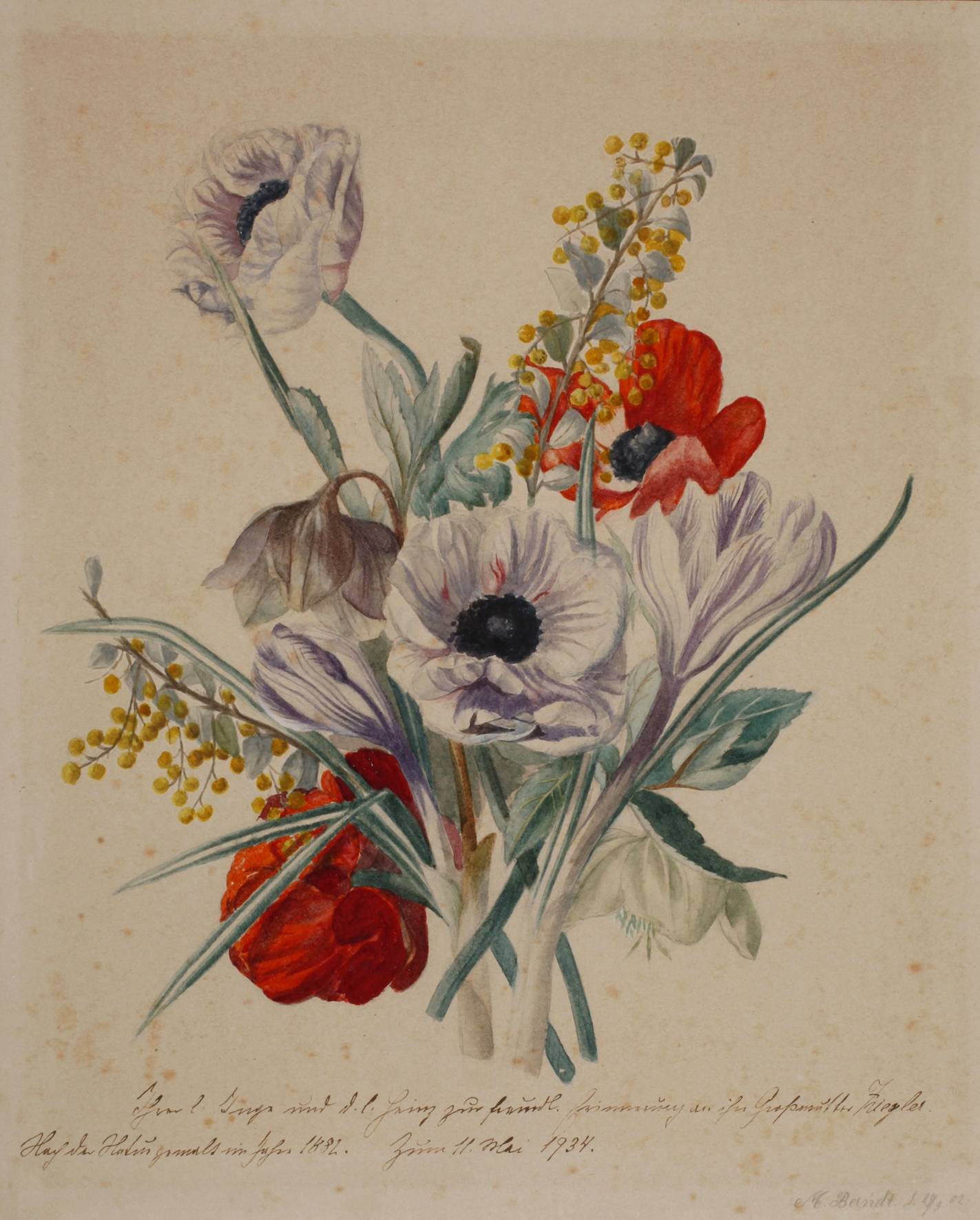 M. Berndt, Sommerblumen