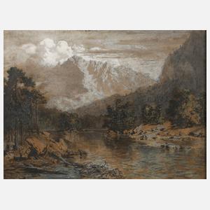 Heinrich Heinlein, Alpine Flusslandschaft
