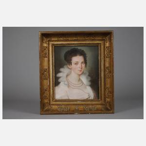 Biedermeierliches Damenportrait