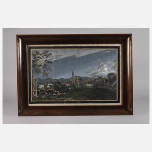 Nächtliche Stadtansicht