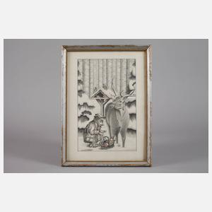 Kurt Braune, Bescherung im Wald