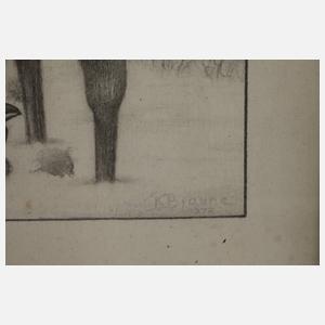 Kurt Braune, Bescherung im Wald