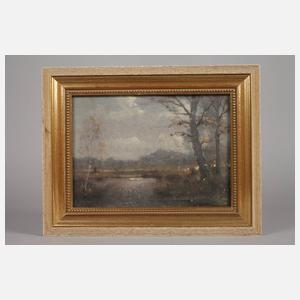 Garstin Cox, attr., Zwei Landschaften