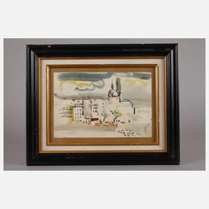 Edvard Frank, Mediterrane Stadtlandschaft