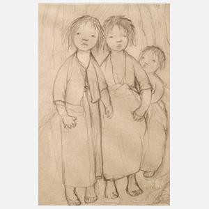 G. Furond, Stehende Kinder