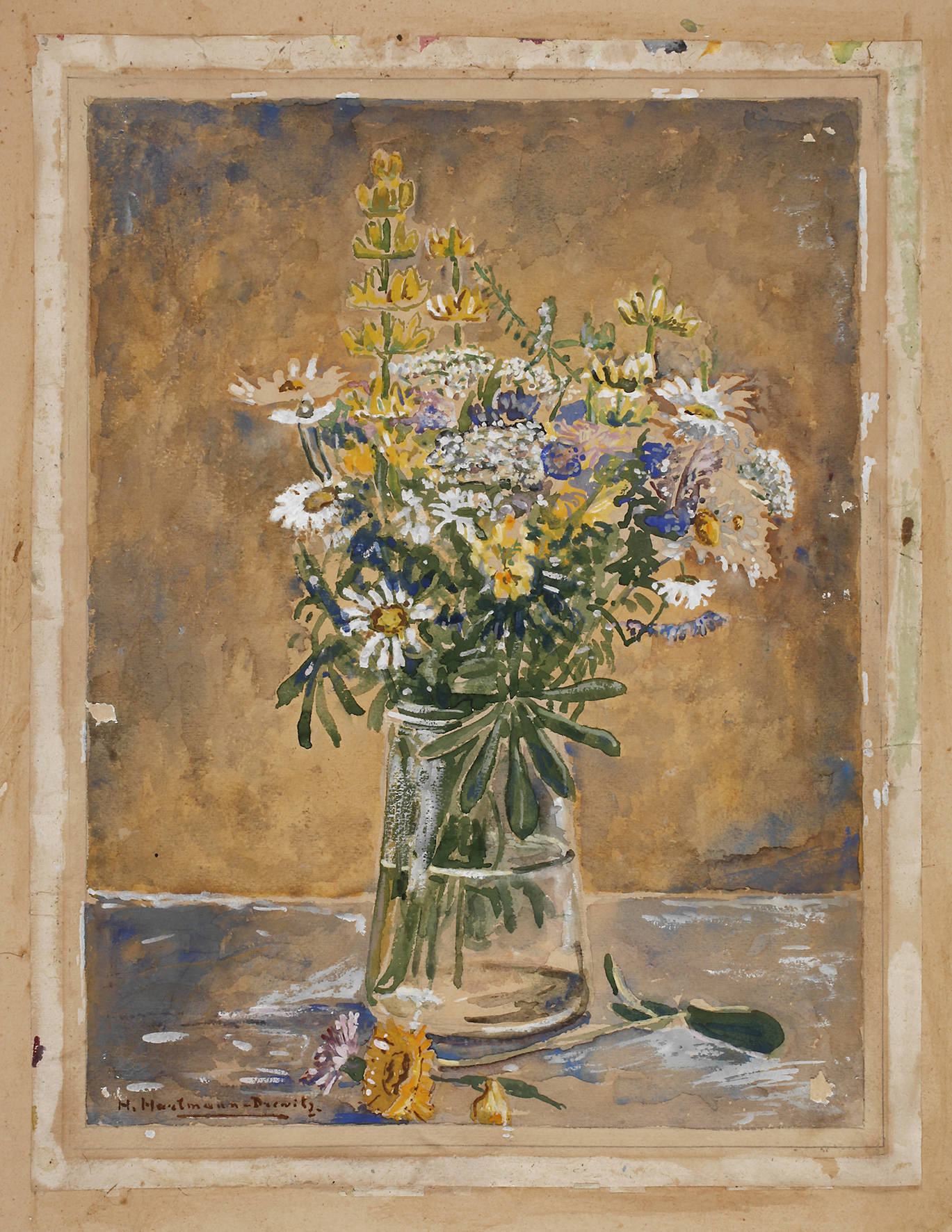 Hermann Hartmann-Drewitz, Feldblumenstrauß