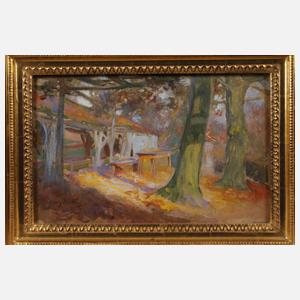 Prof. Franz Huth, Herbst im Park