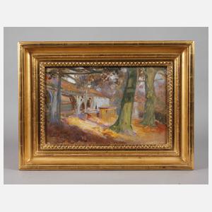 Prof. Franz Huth, Herbst im Park