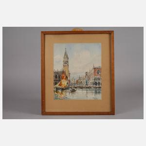 Betty Jacobshagen, ”Piazetta in Venedig”