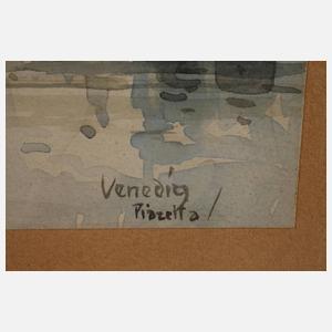 Betty Jacobshagen, ”Piazetta in Venedig”