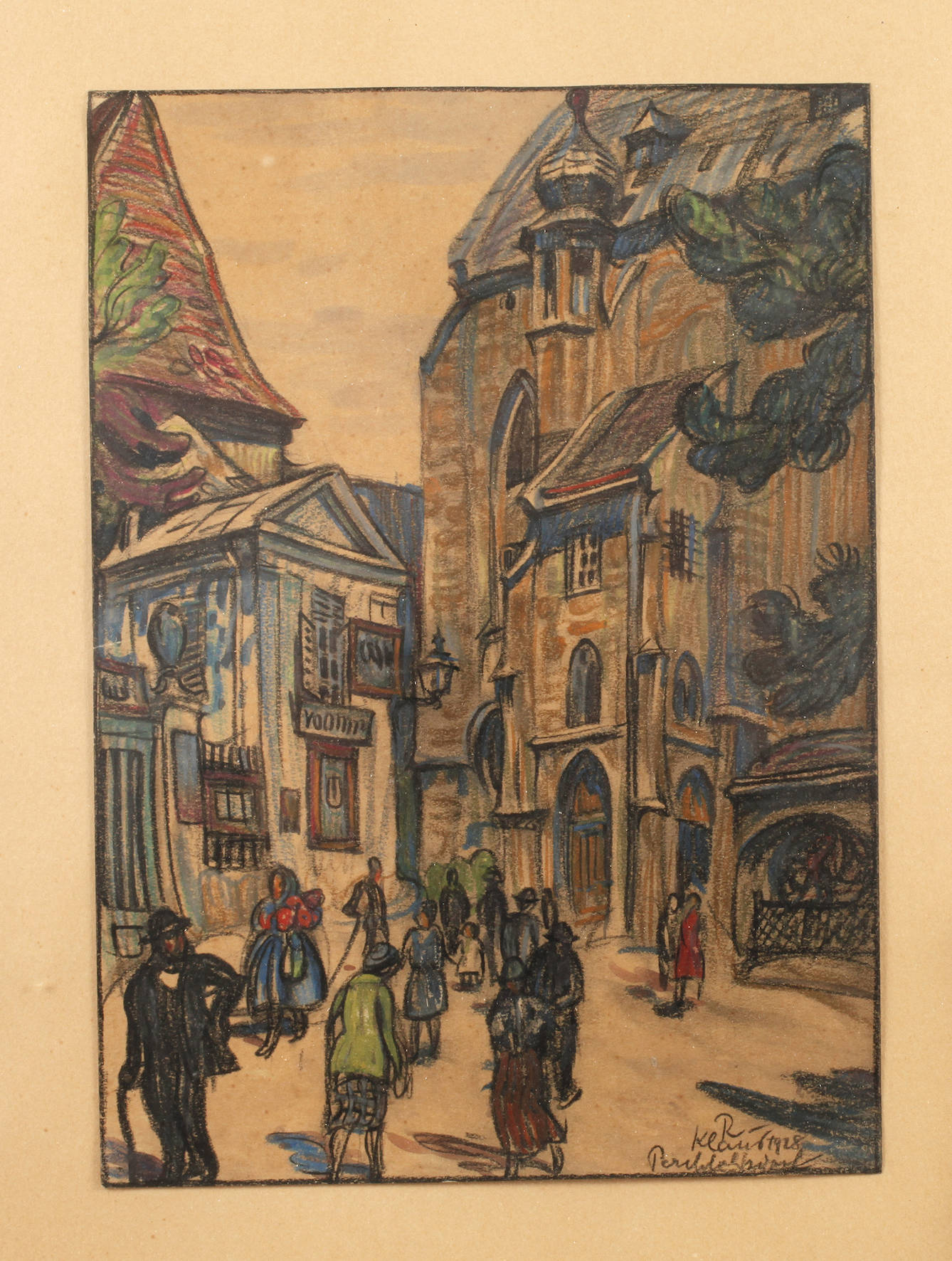 Reinhold Klaus, Kirchgang