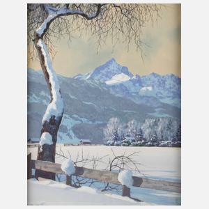 Rudolf Emil Klöden, Winter in den Alpen