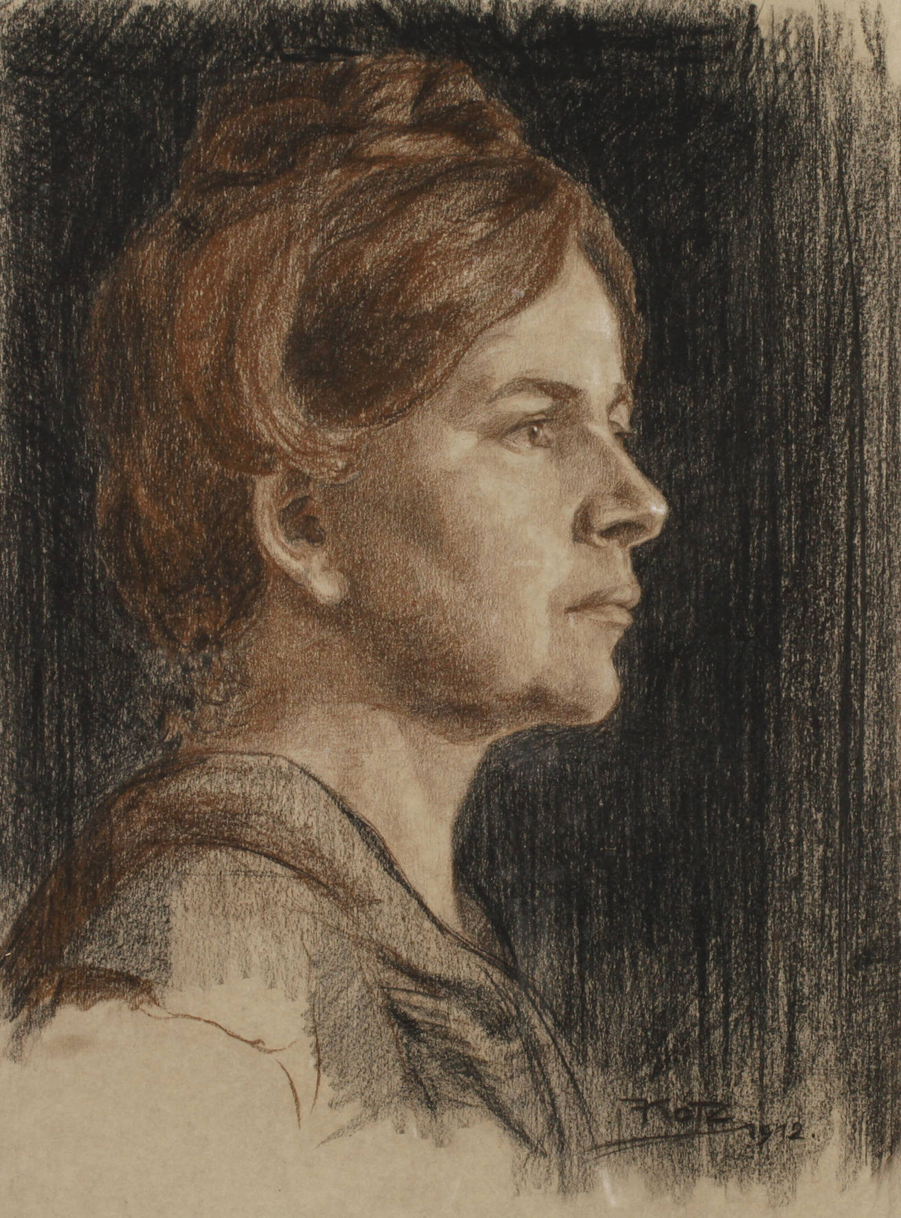 Friedrich Kotz, Mädchenportrait
