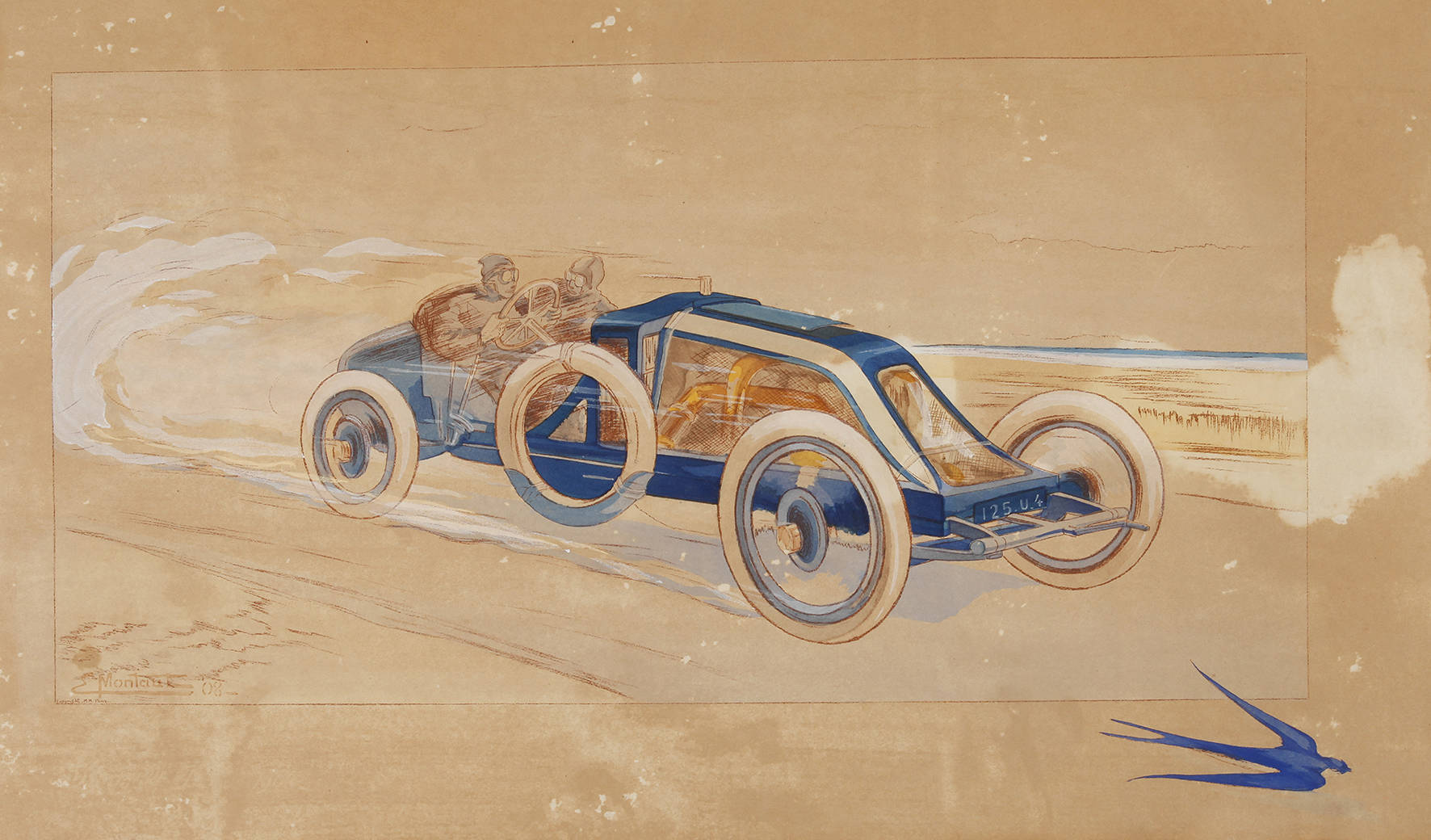 Ernest Montaut, ”Renault Freres ,1908”
