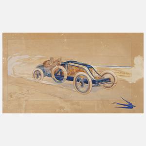 Ernest Montaut, ”Renault Freres ,1908”