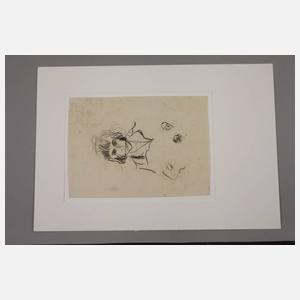 Prof. Emil Orlik, Frauenportrait