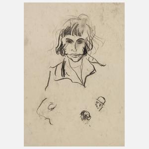 Prof. Emil Orlik, Frauenportrait