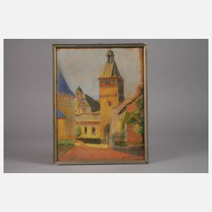 Franz Rühl, Paar Stadtansichten