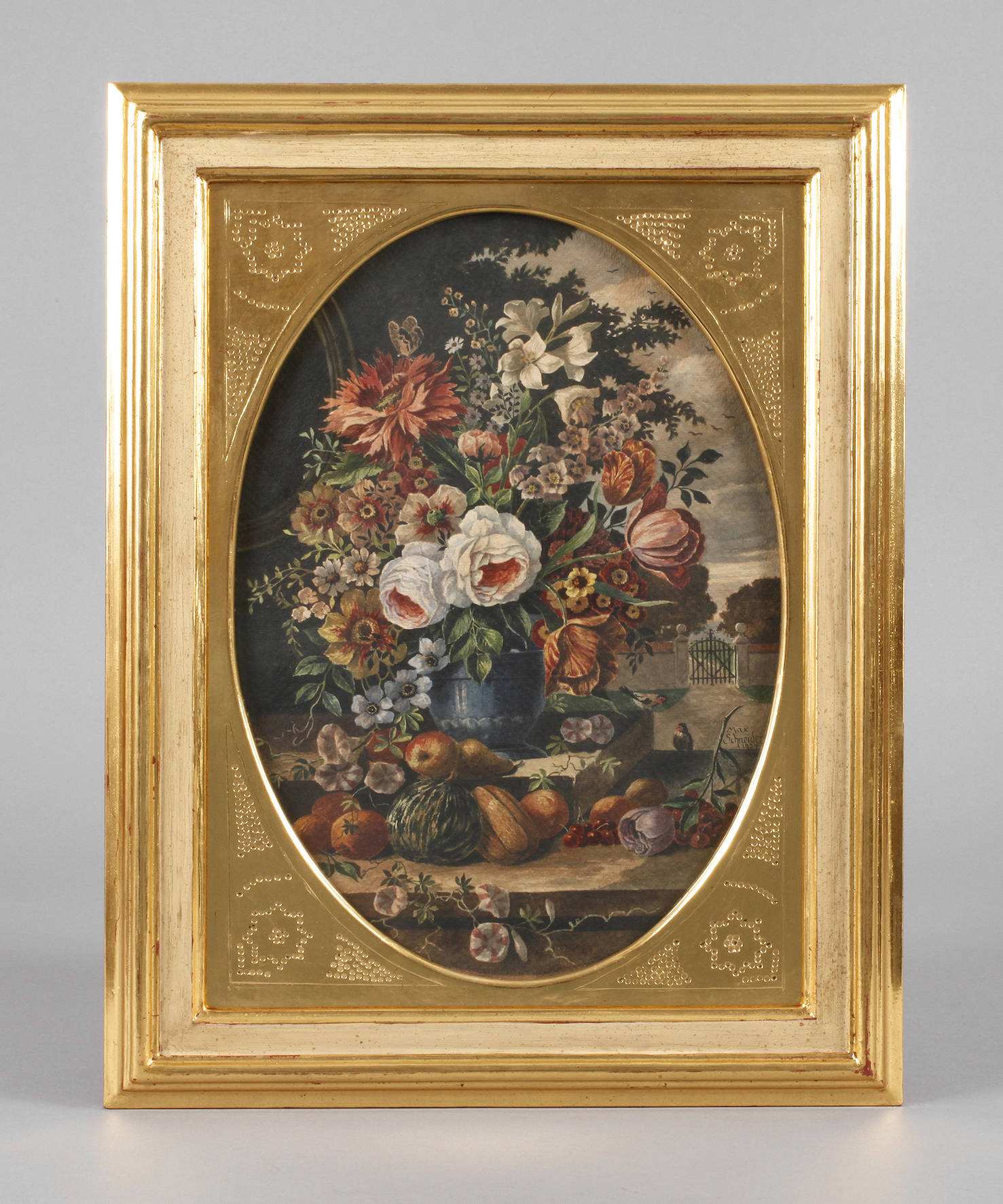 Max Schneider, Blumenstillleben