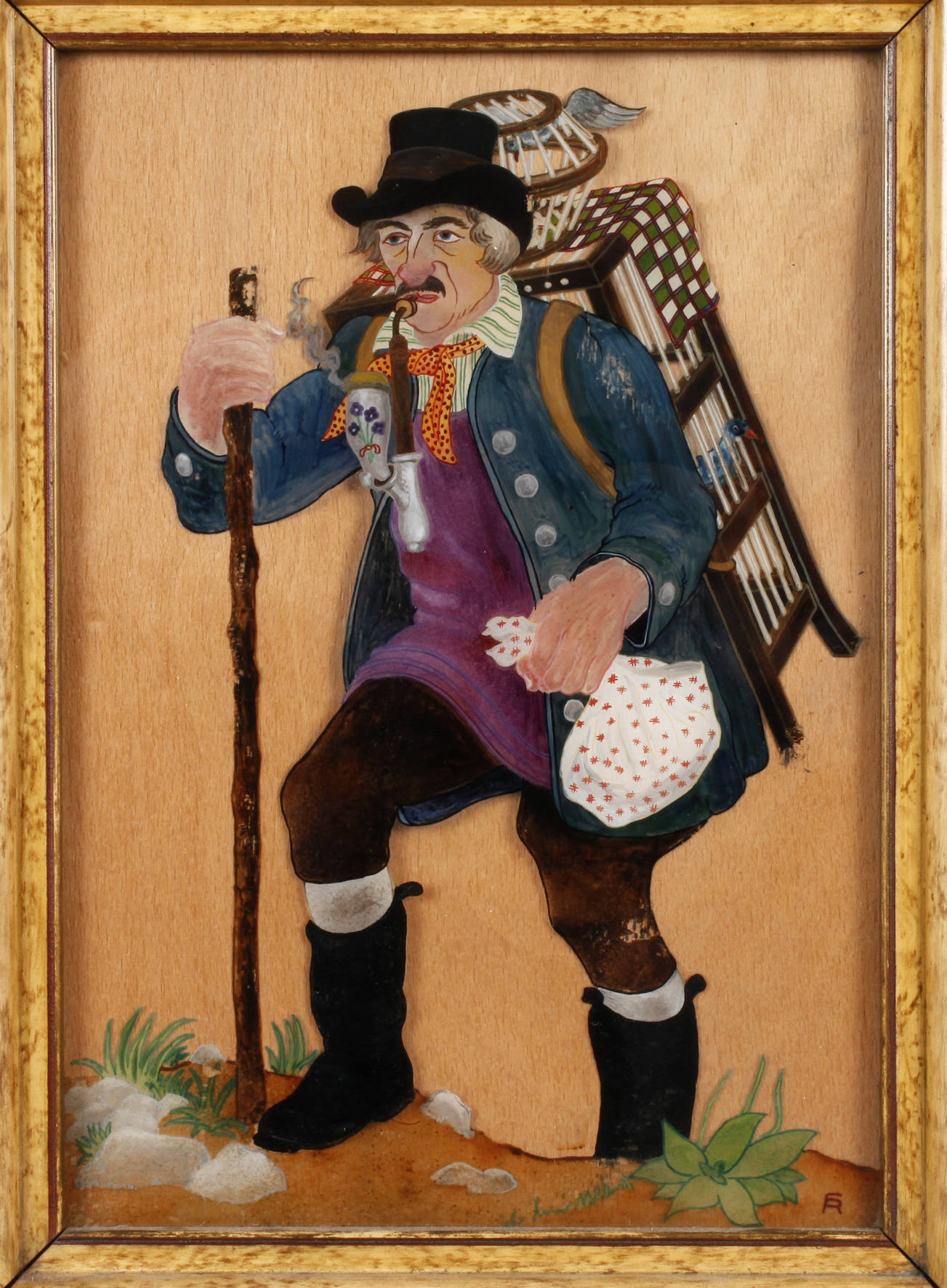 Robert Sebald, ”Der Taubenhändler”