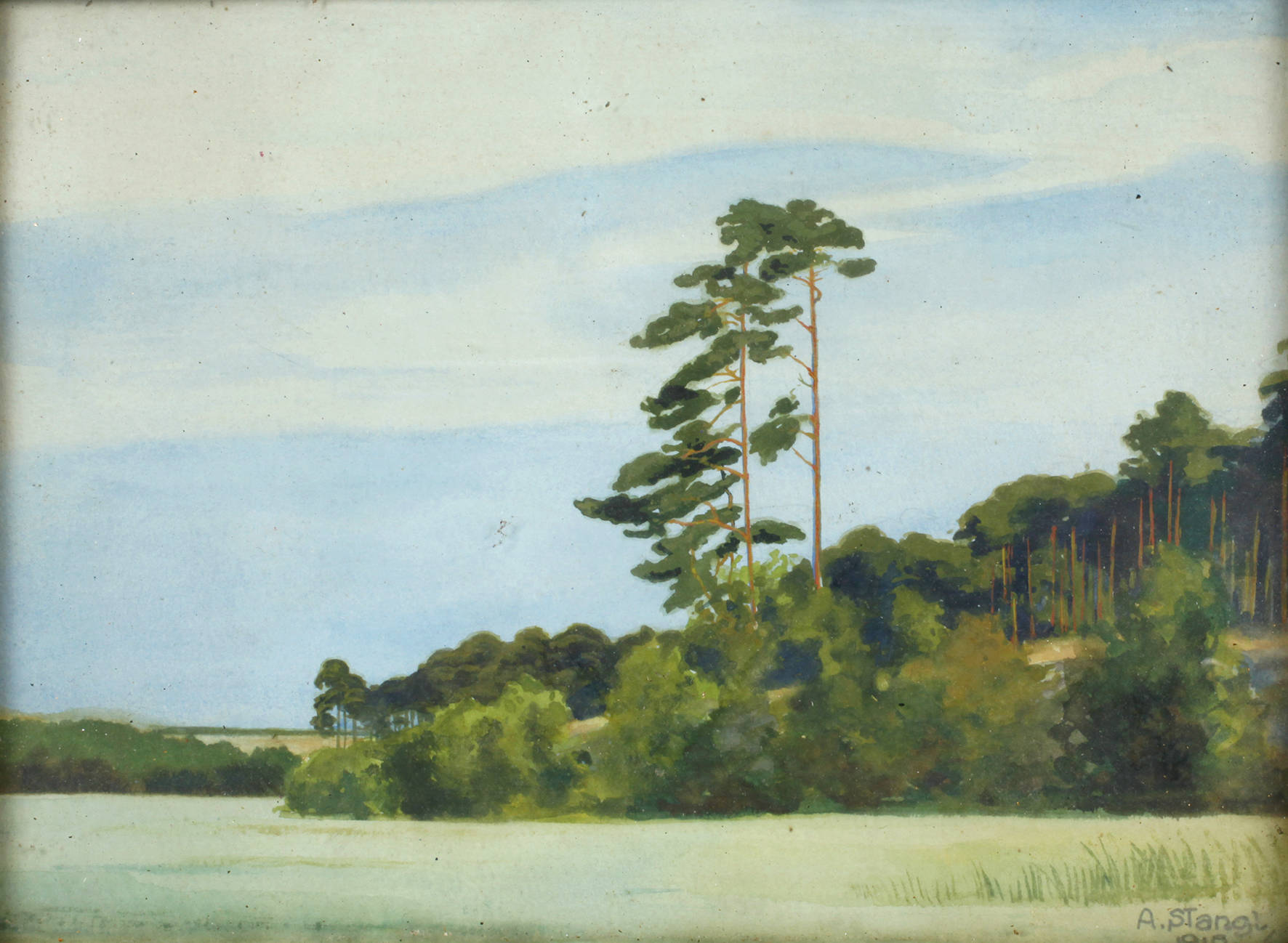 Albert Stangl, Sommerlandschaft