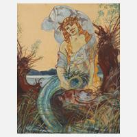 Albert Zahlbruckner, Najade am Seeufer111