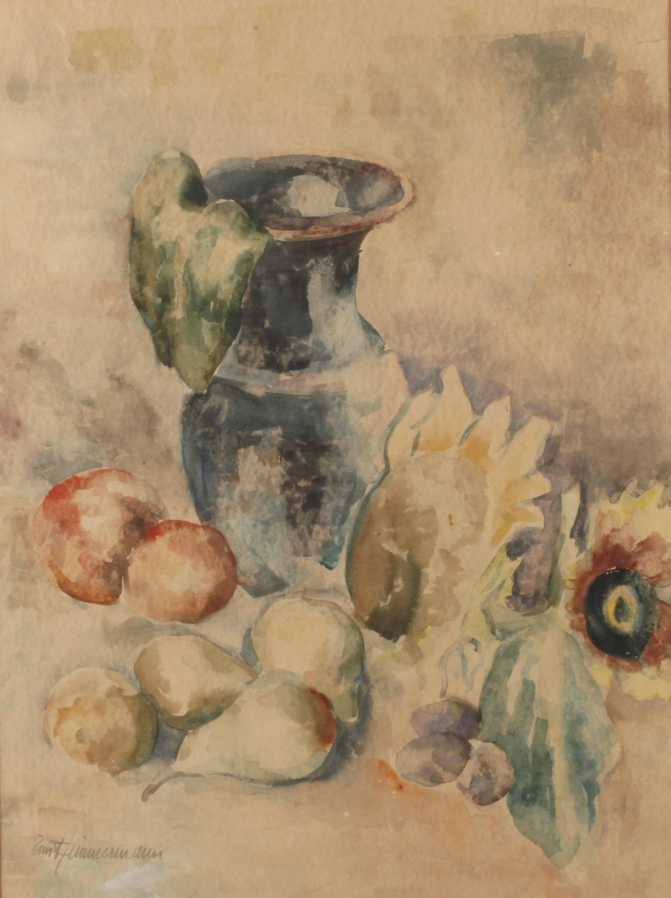 Ernst Zimmermann, Herbststillleben