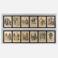 R. Heinrich, Folge von Berufsdarstellungen111