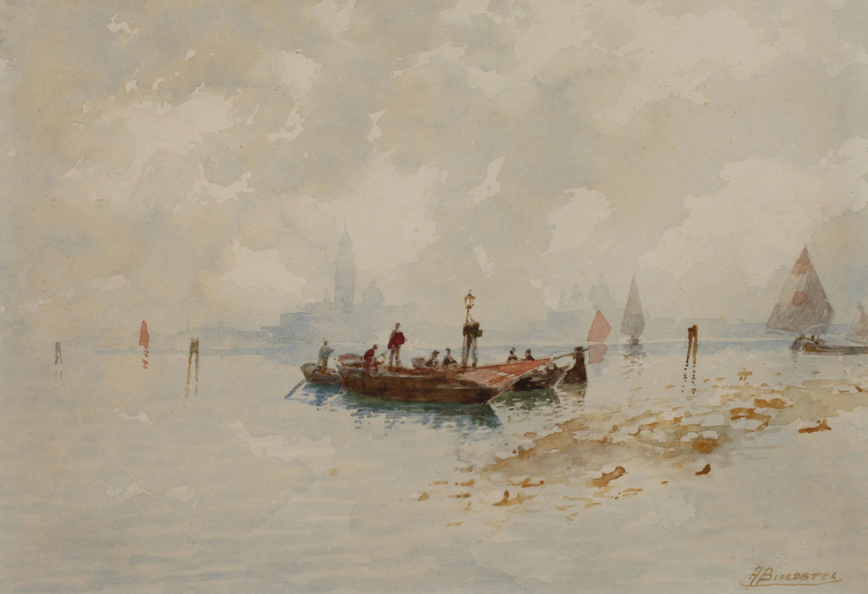 Andrea Biondetti, Morgen in Venedig
