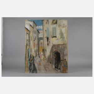 Straßenansicht von Alghero