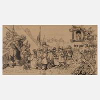 Carl Gehrts, attr., ”Die Hussiten vor Naumburg”111