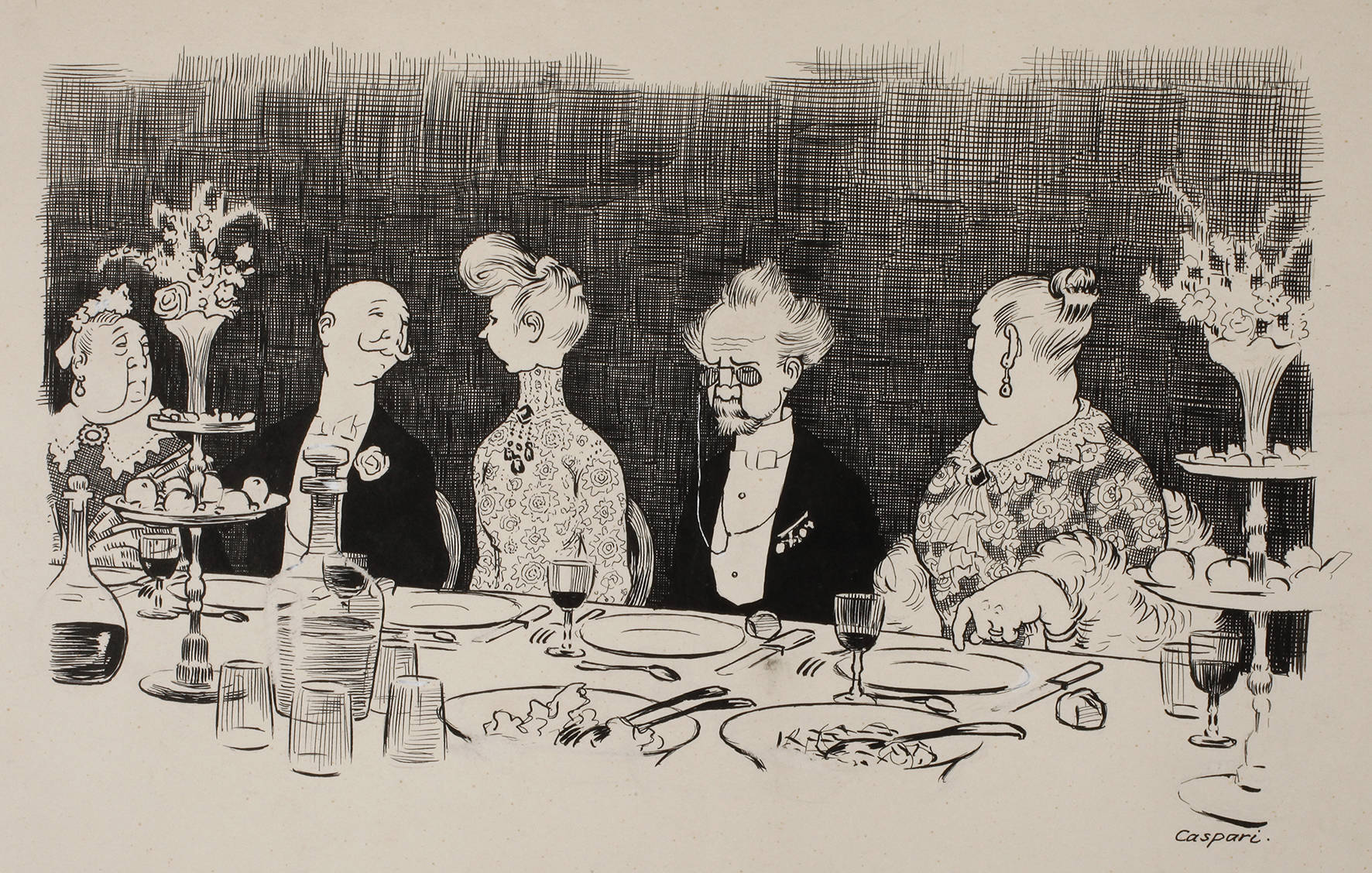 Walther Caspari, Hier sitze ich