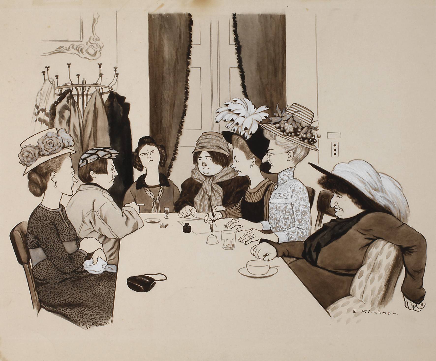 Prof. Eugen Kirchner, Das Frauenkomitee