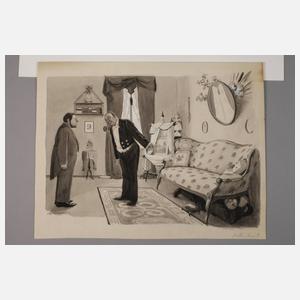 Prof. Eugen Kirchner, Der versteckte Liebhaber